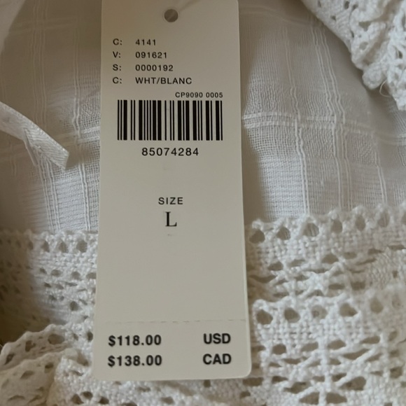 Anthropologie White Maxi - Picture 9 of 9